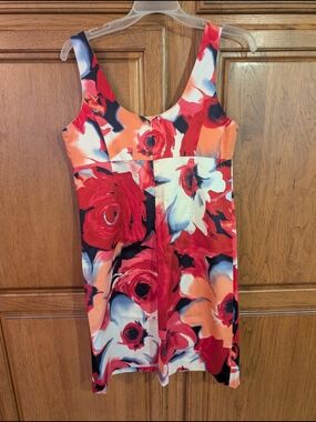New York & Company Floral Mini Sheath Dress NWT